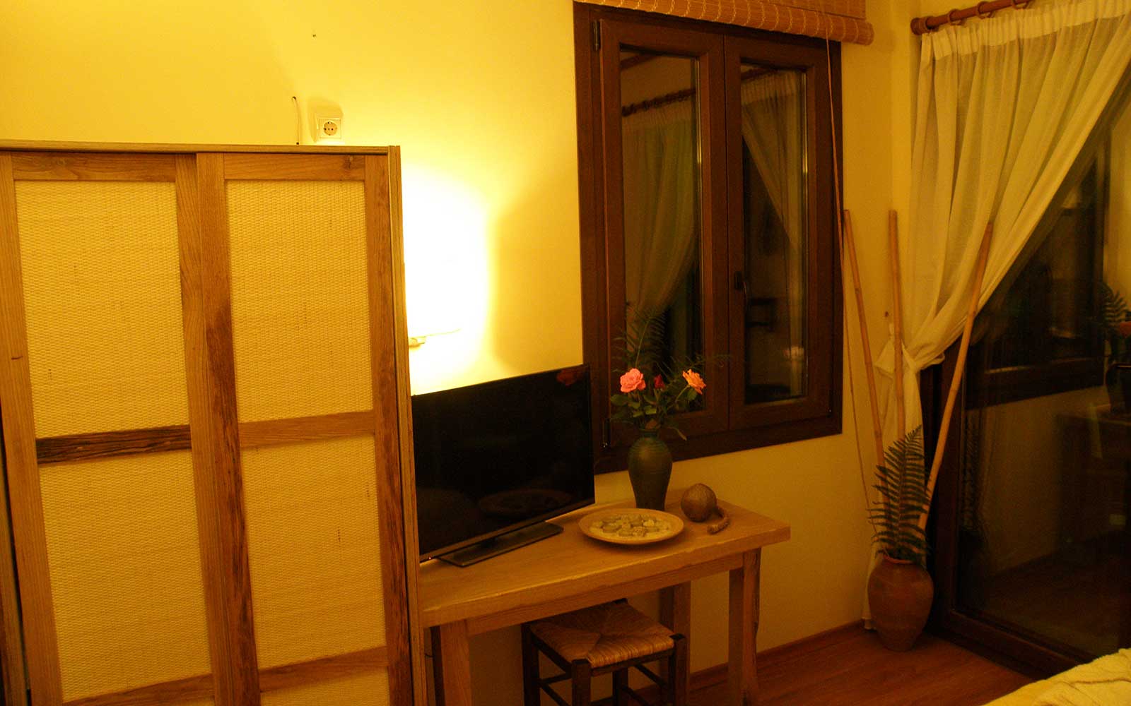 Villa Dimitra στη Θάσο - Deluxe δίκλινο δωμάτιο