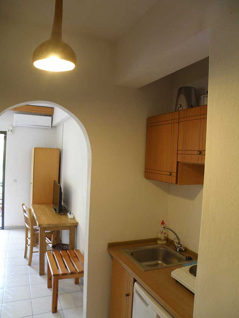 Superior double studio 8 - Το κουζινάκι στο στούντιο