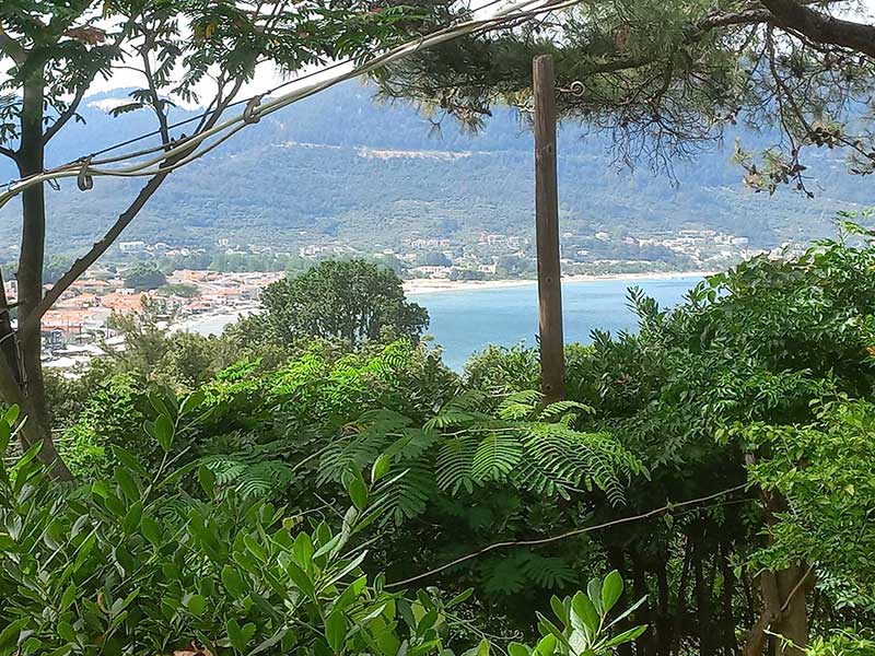 Τρίκλινο δωμάτιο 4 - Θέα στη θάλασσα και στον κήπο